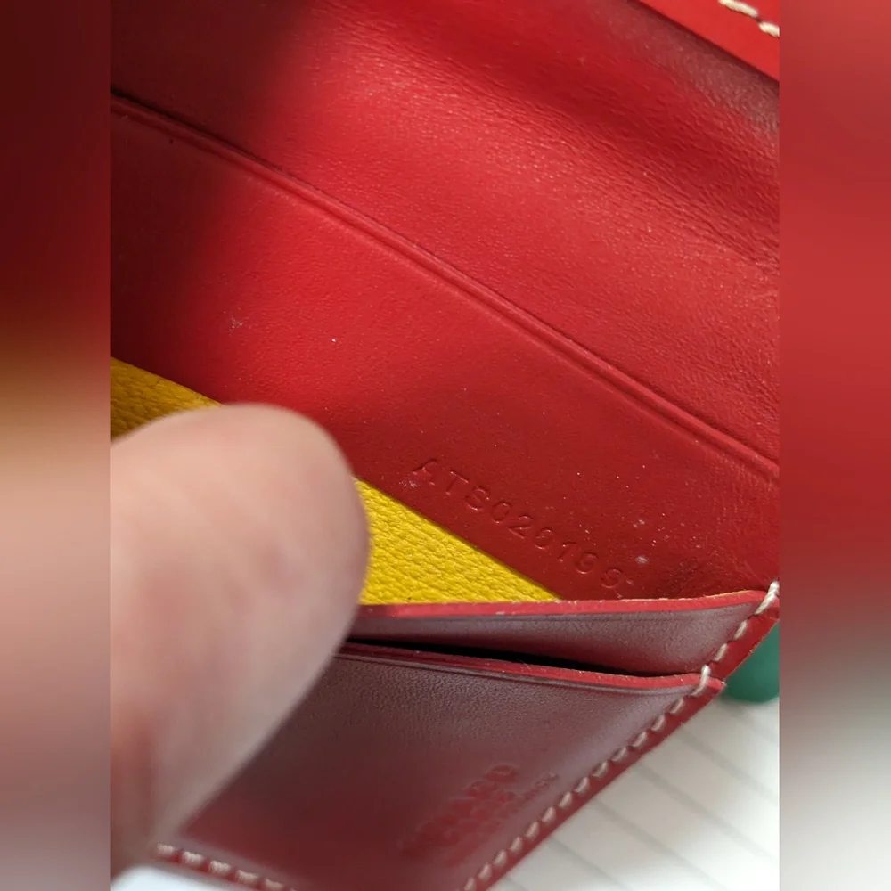 AUTHENTIC GOYARD SAINT-MARC CARD WALLET